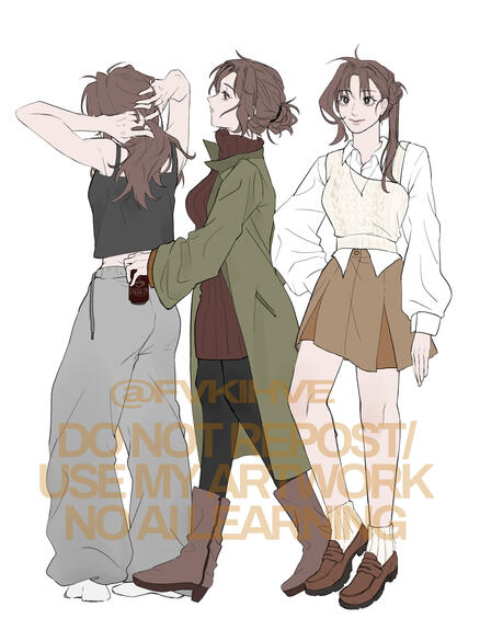 lineart coloring fullbody